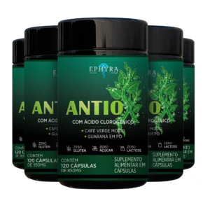 Antiox - Kit para 5 Meses (5 Frascos)
