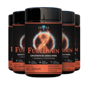 Fuel Burn - Kit para 5 Meses (5 Frascos)