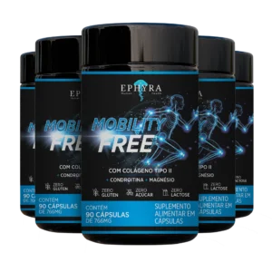 Mobility Free - Kit para 5 Meses (5 Frascos)