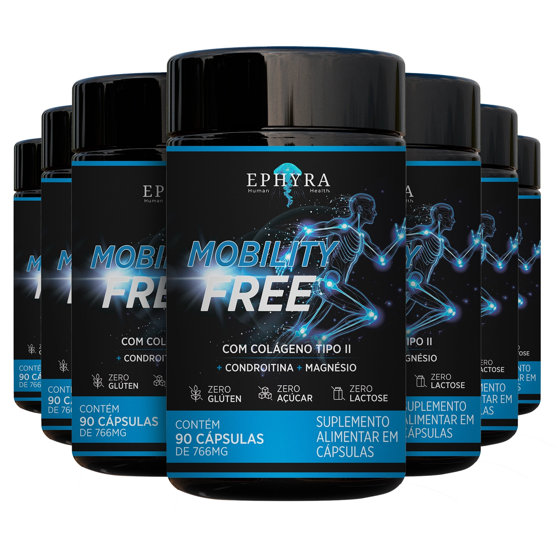 Mobility Free - Kit para 12 Meses (12 Frascos)