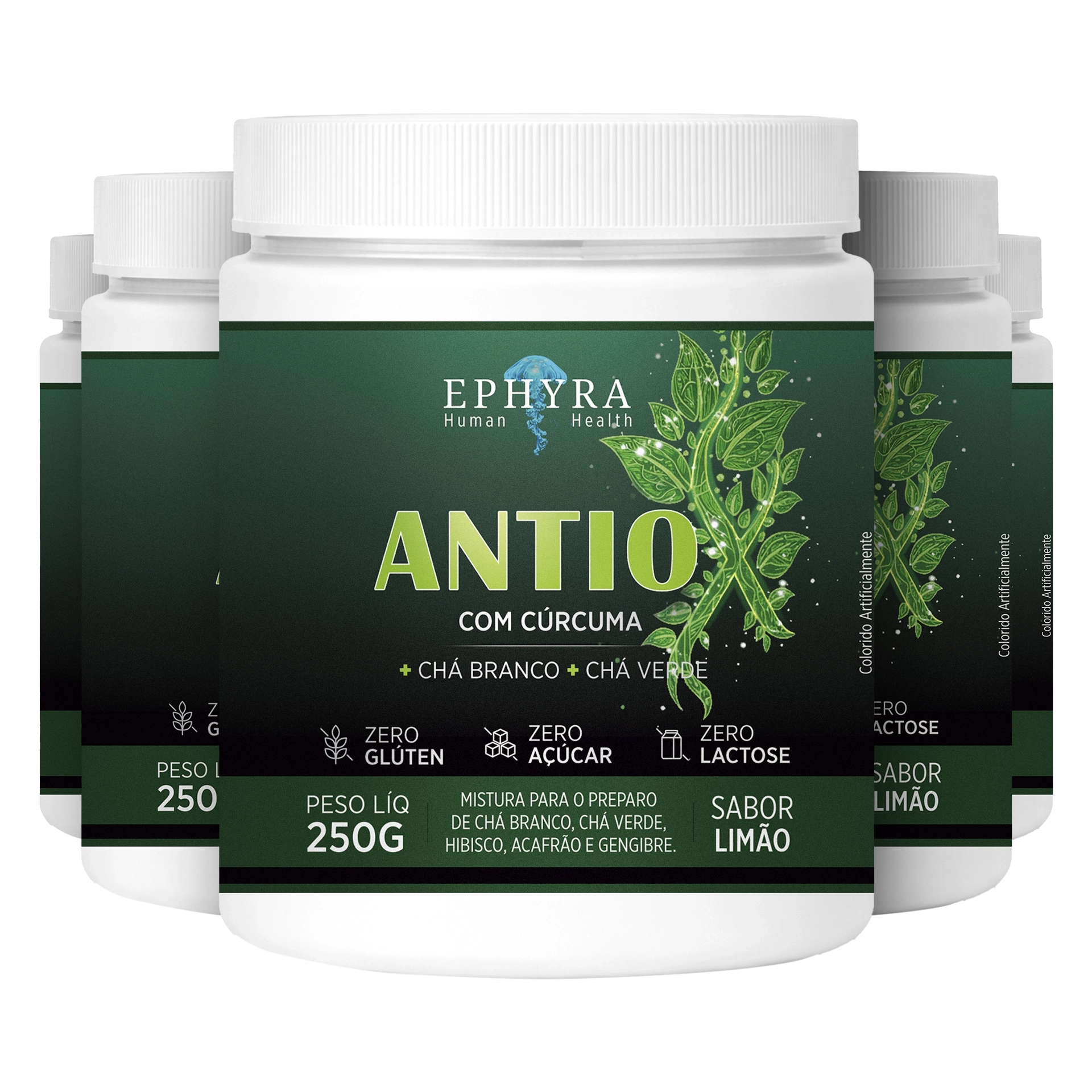 Antiox - Kit para 5 Meses (5 Frascos)
