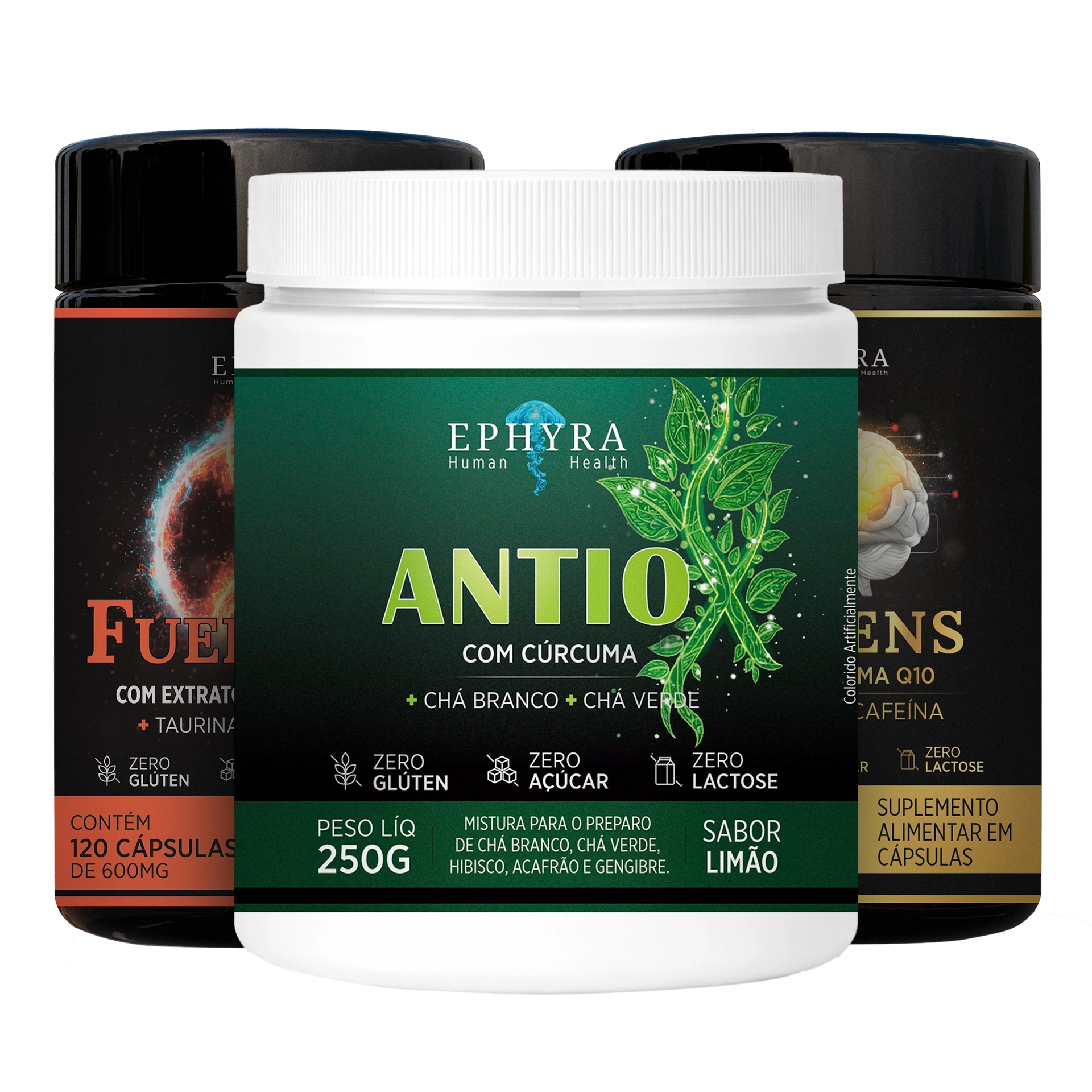 Kit Fuel + Antiox + Sapiens