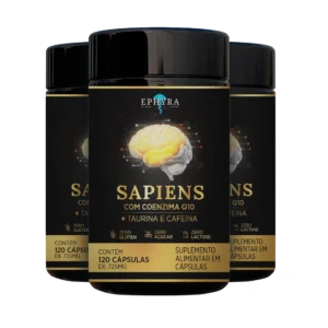 Sapiens - Kit para 3 Meses (3 Frascos)