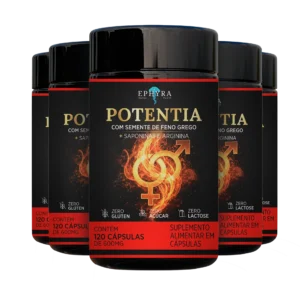 Potentia - Kit para 5 Meses (5 Frascos)