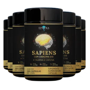 Sapiens - Kit para 12 Meses (12 Frascos)