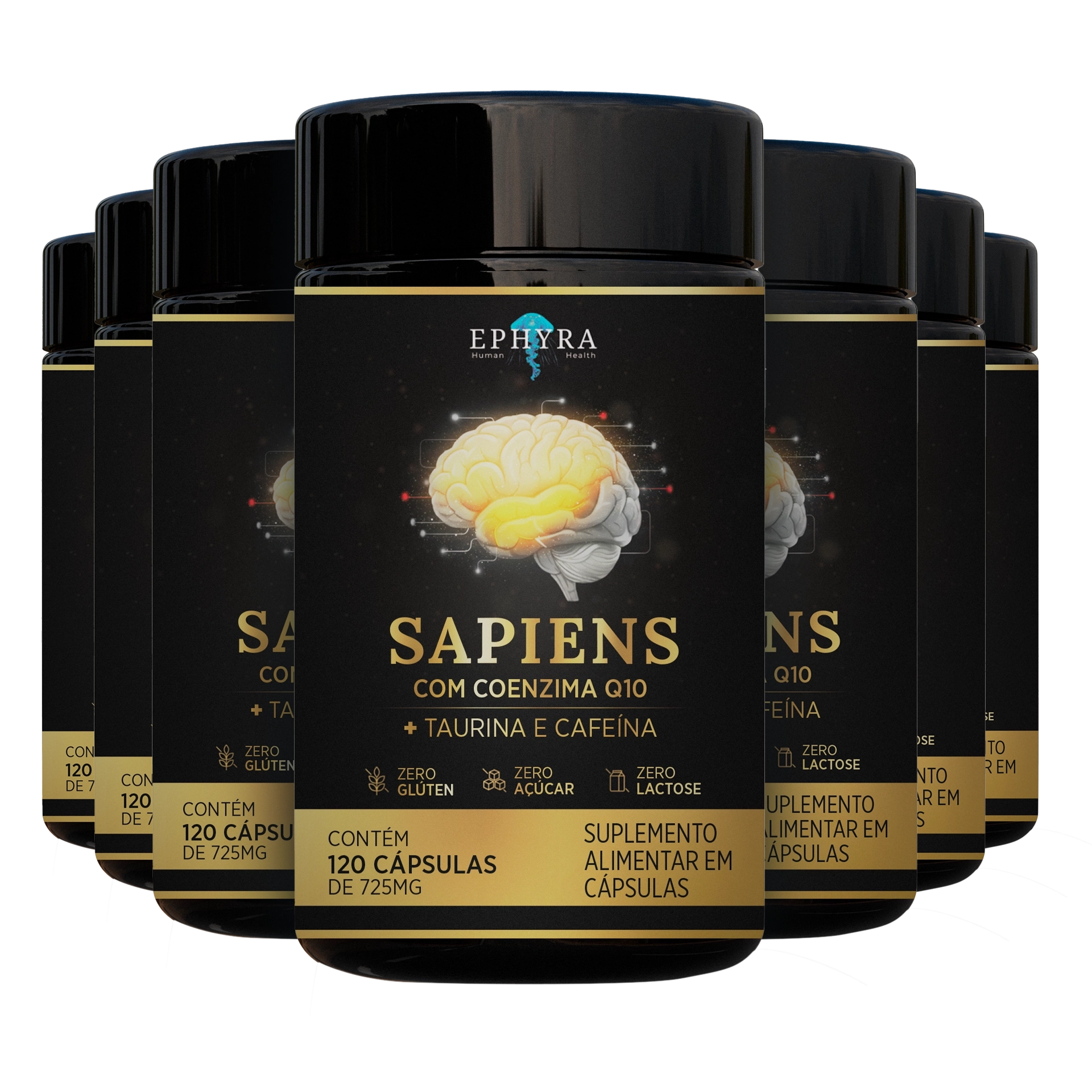 Sapiens - Kit para 12 Meses (12 Frascos)