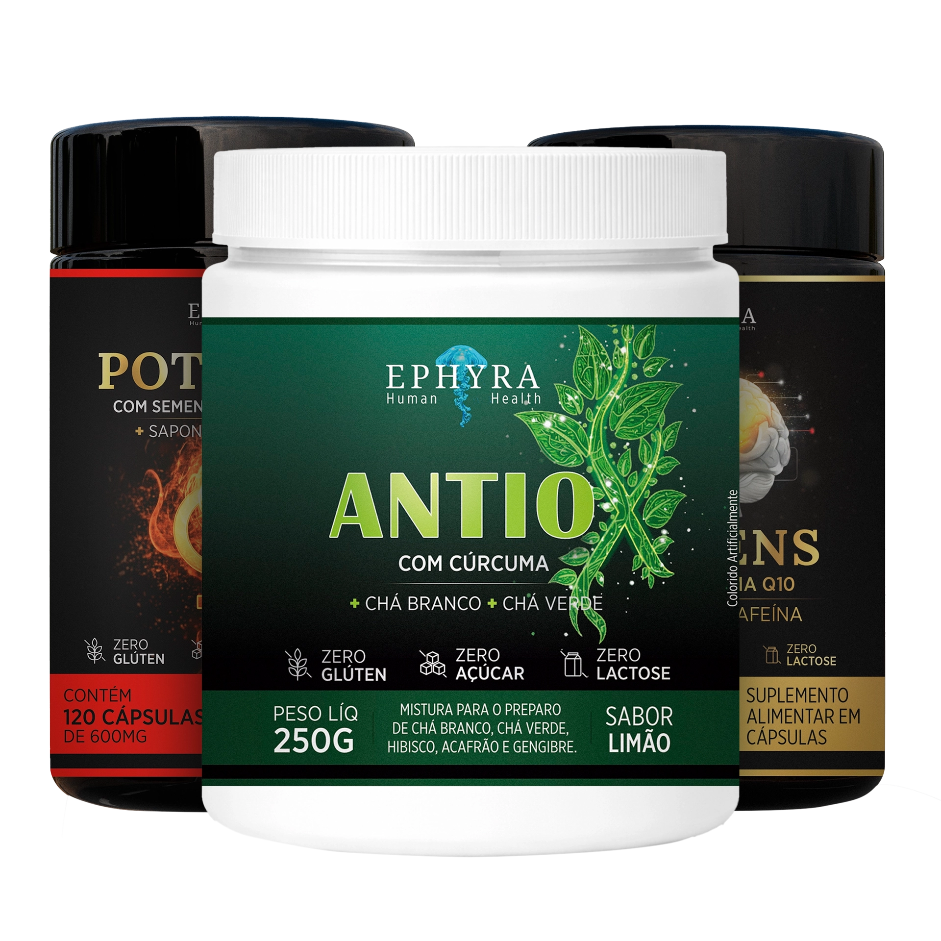 Kit Antiox + Potentia + Sapiens